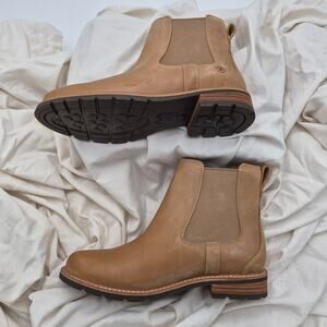 Ariat Wexford Waterproof Chelsea Brown leather boot bootie Women's size 9 B